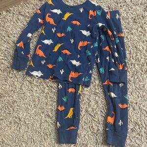 Old Navy Kids Dinosaur Pajama Set - Blue and Orange